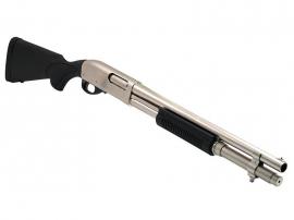 REMNGTON MODEL 870 MARNE MAGNUM 12\18 NCKEL CYL BS  EXT2
